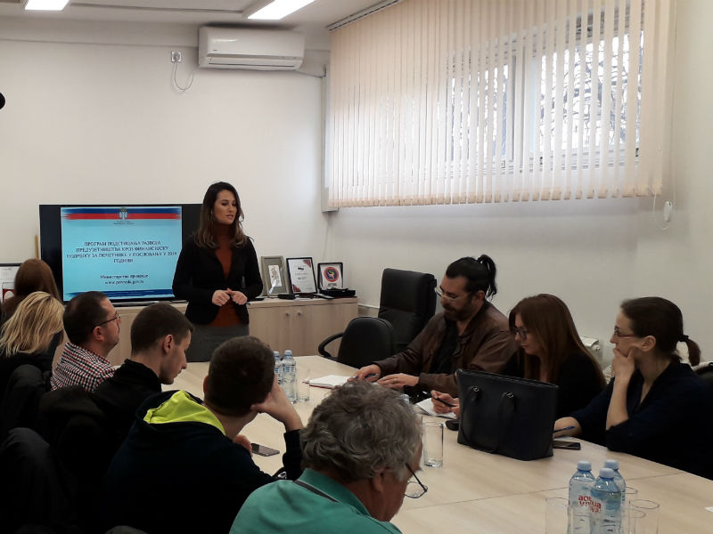 Promocija programa podsticanja preduzetni�tva